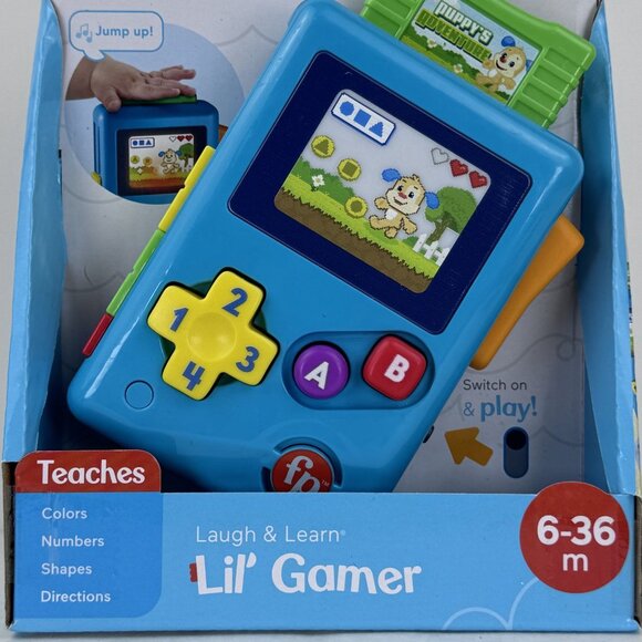 Fisher-Price Laugh & Learn Lil Gamer Baby Learning Toy Interactive 6-36 Month - Picture 7 of 11